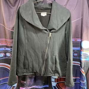 CONVERSE All Star Sweatshirt Jacket  Zip Front Women's Size Large